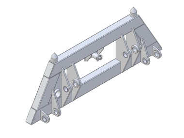 GATE MOUNTING A FRAME
