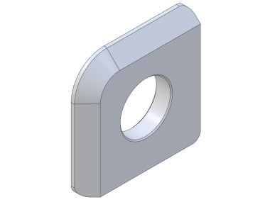 TOOTH BACKING PLATE