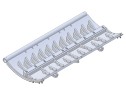 TOP CONCAVE BAR AND TEETH...