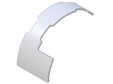 HARDOX ROTOR PROTECTION PLATE